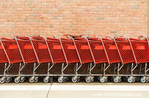 Grocery cart by Fiddledeedee.net